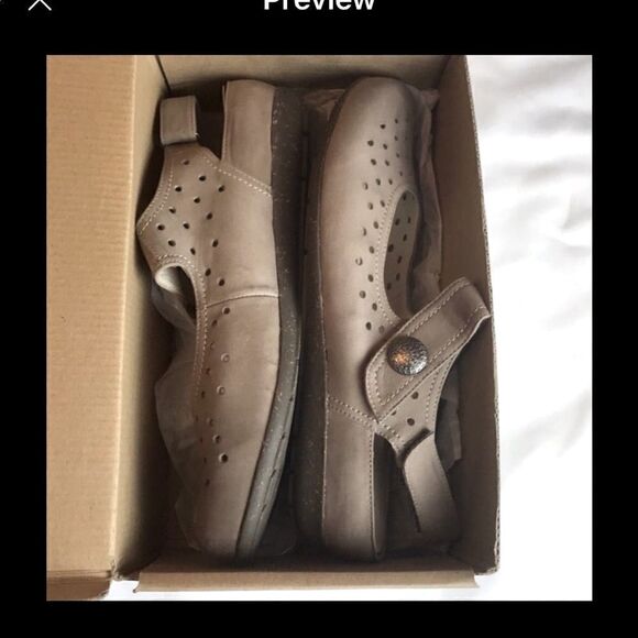 ALIVIO leather Mary Jane SLINGBACKS.  New - Picture 3 of 6